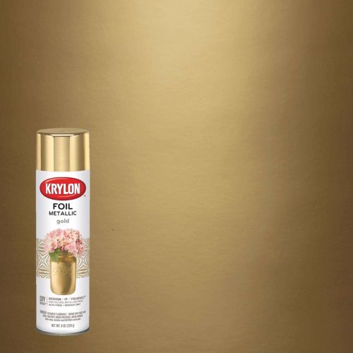 TuKrylon Premium Foil Gold Metallic Spray Paint