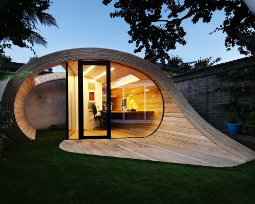 futuristic fun summer house